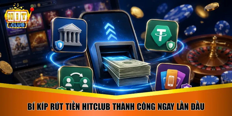 Bí kíp rút tiền Hitclub thành công ngay lần đầu